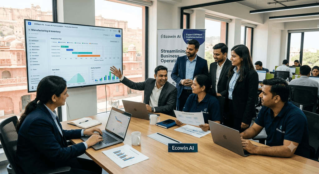 ERPNext Implementation Service in Jaipur: The Smart Way to Automate Your Business